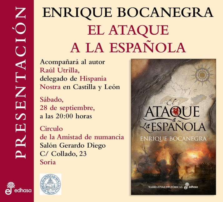 Enrique Bocanegra presenta su libro &lsquo;El ataque a la espa&ntilde;ola&rsquo; en el Casino | Imagen 1