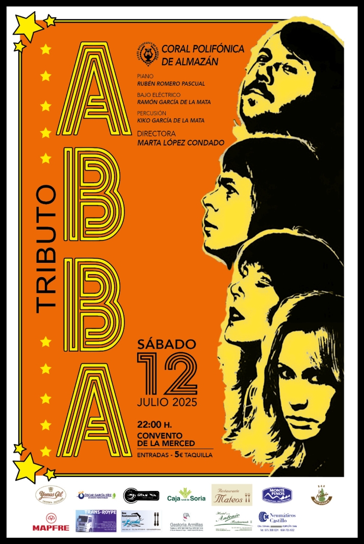 El espíritu de ABBA invadirá Almazán con un concierto muy especial | Imagen 1