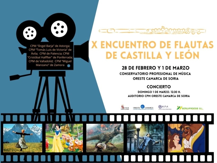 Soria re&uacute;ne a m&aacute;s de 100 m&uacute;sicos en el X Encuentro de Flautas de Castilla y Le&oacute;n | Imagen 1