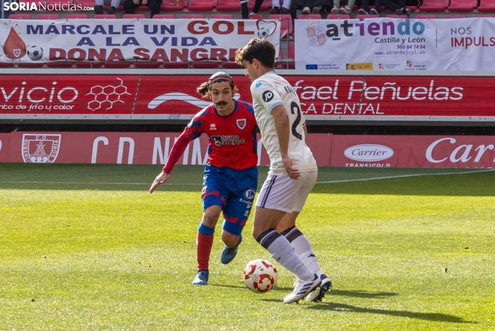 Numancia vs Real Valladolid Promesas./ Viksar Fotografía