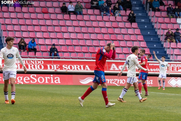 Numancia vs Real Valladolid Promesas./ Viksar Fotografía