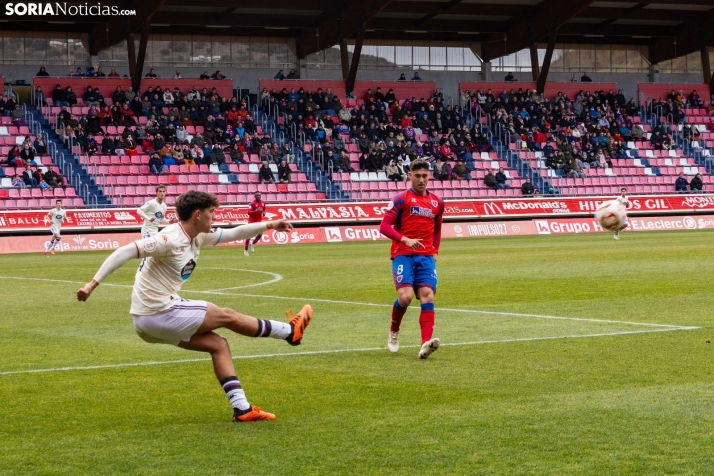 Numancia vs Real Valladolid Promesas./ Viksar Fotografía