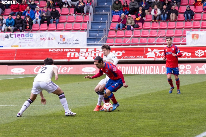 Numancia vs Real Valladolid Promesas./ Viksar Fotografía