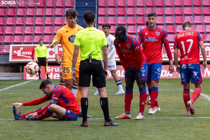 Numancia vs Real Valladolid Promesas./ Viksar Fotografía