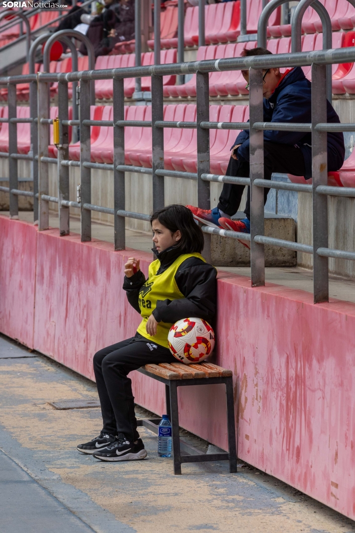 Numancia vs Real Valladolid Promesas./ Viksar Fotografía