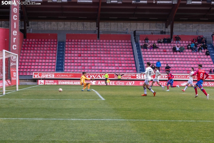 Numancia vs Real Valladolid Promesas./ Viksar Fotografía