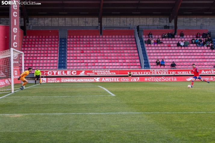 Numancia vs Real Valladolid Promesas./ Viksar Fotografía