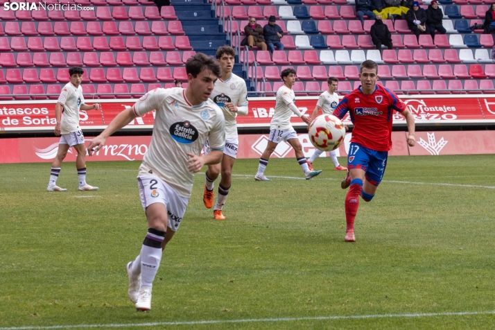 Numancia vs Real Valladolid Promesas./ Viksar Fotografía