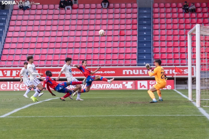 Numancia vs Real Valladolid Promesas./ Viksar Fotografía