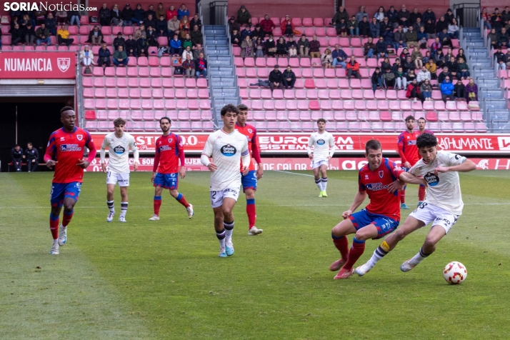 Numancia vs Real Valladolid Promesas./ Viksar Fotografía