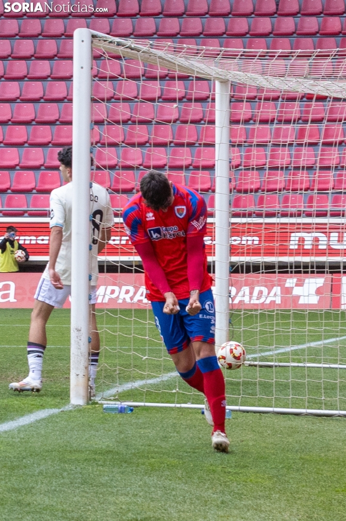 Numancia vs Real Valladolid Promesas./ Viksar Fotografía