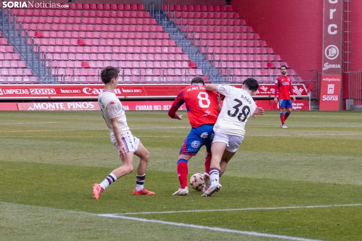 Numancia vs Real Valladolid Promesas./ Viksar Fotografía