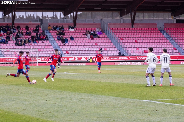 Numancia vs Real Valladolid Promesas./ Viksar Fotografía