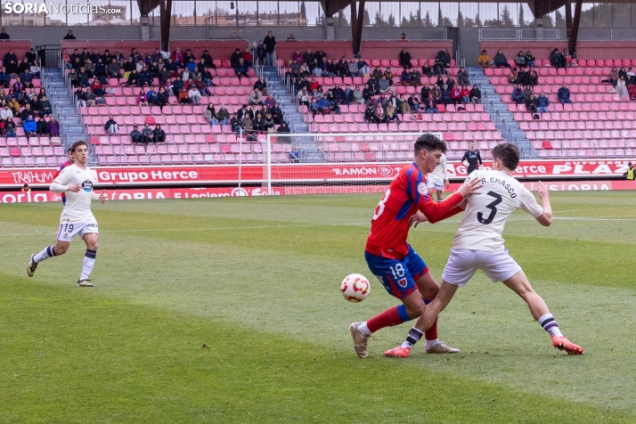 Numancia vs Real Valladolid Promesas./ Viksar Fotografía