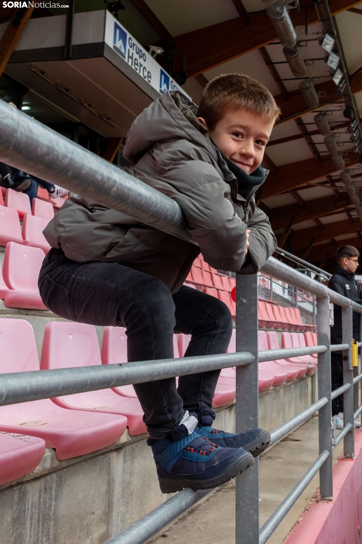 Numancia vs Real Valladolid Promesas./ Viksar Fotografía