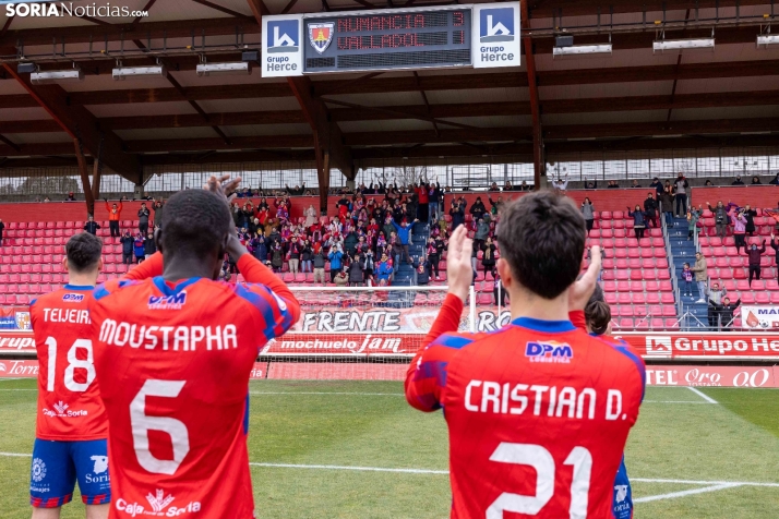 Numancia vs Real Valladolid Promesas./ Viksar Fotografía