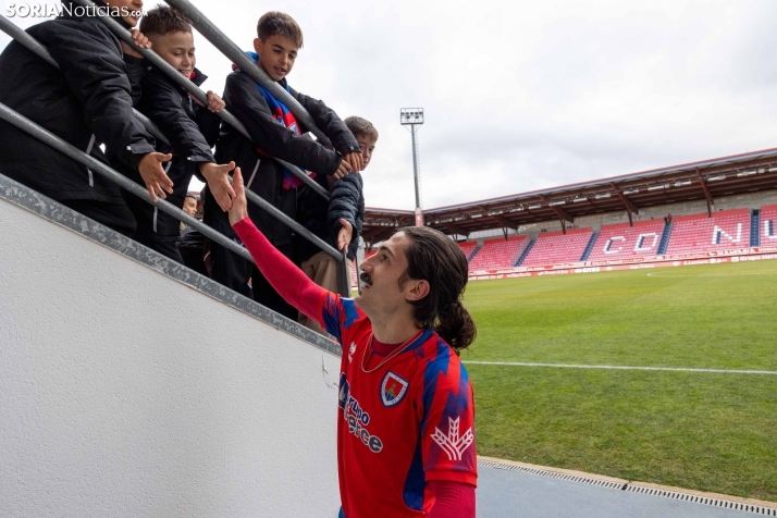 Numancia vs Real Valladolid Promesas./ Viksar Fotografía