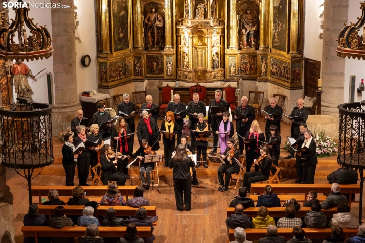 Concierto navideño: Polifónica de Almazán 2024./ Viksar Fotografía