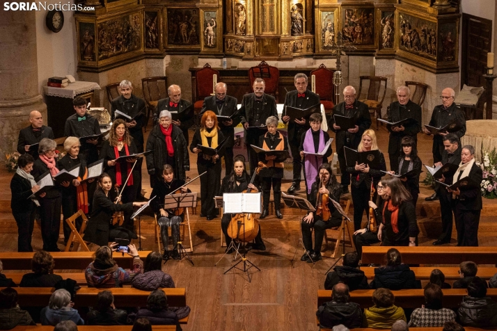 Concierto navideño: Polifónica de Almazán 2024./ Viksar Fotografía