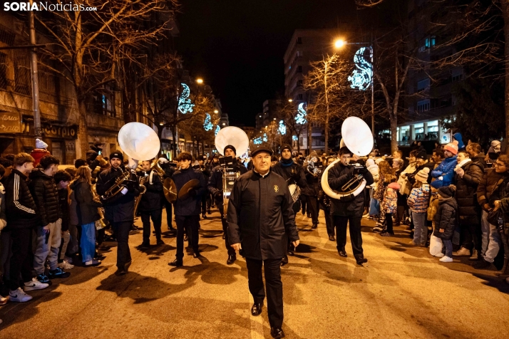 Los Reyes Magos en Soria 2025./ Viksar Fotografía