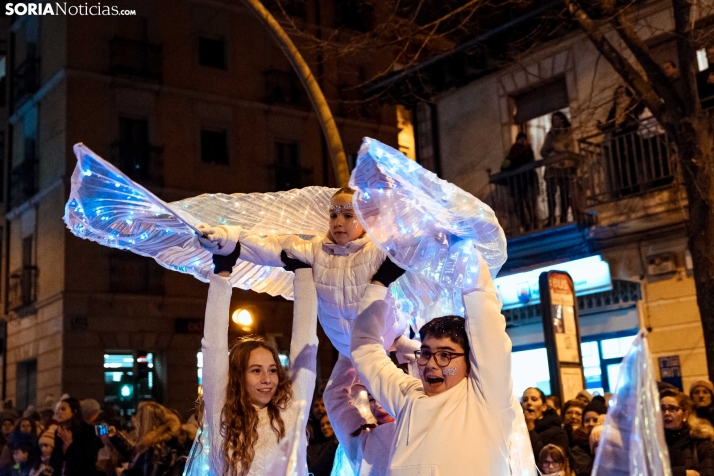 Los Reyes Magos en Soria 2025./ Viksar Fotografía