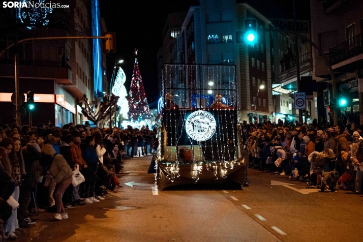 Los Reyes Magos en Soria 2025./ Viksar Fotografía