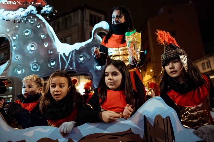 Los Reyes Magos en Soria 2025./ Viksar Fotografía