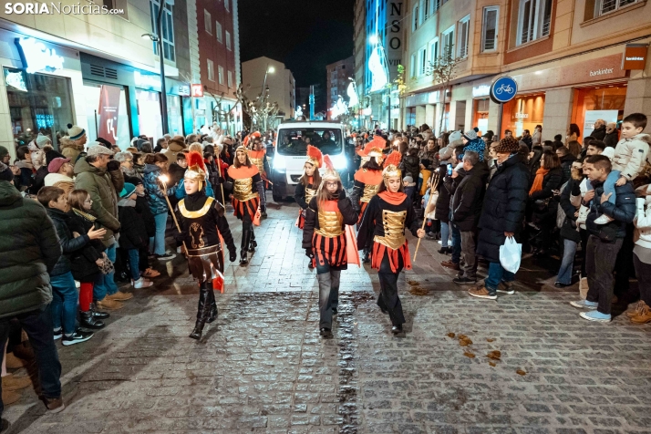 Los Reyes Magos en Soria 2025./ Viksar Fotografía