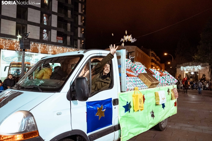 Los Reyes Magos en Soria 2025./ Viksar Fotografía