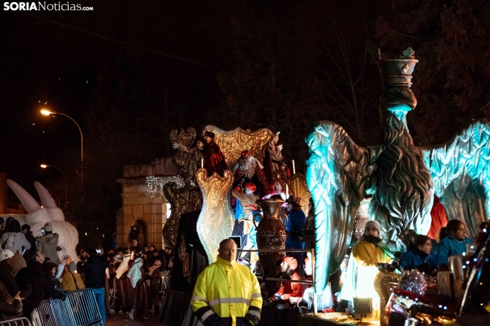 Los Reyes Magos en Soria 2025./ Viksar Fotografía