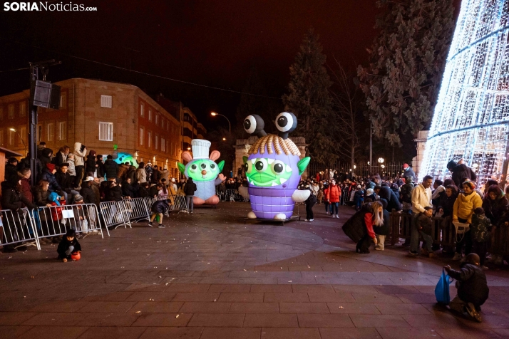 Los Reyes Magos en Soria 2025./ Viksar Fotografía