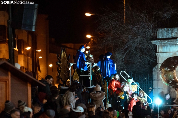 Los Reyes Magos en Soria 2025./ Viksar Fotografía