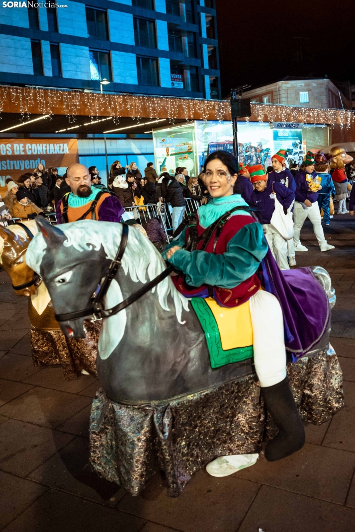 Los Reyes Magos en Soria 2025./ Viksar Fotografía