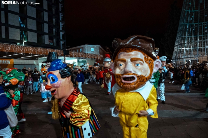 Los Reyes Magos en Soria 2025./ Viksar Fotografía