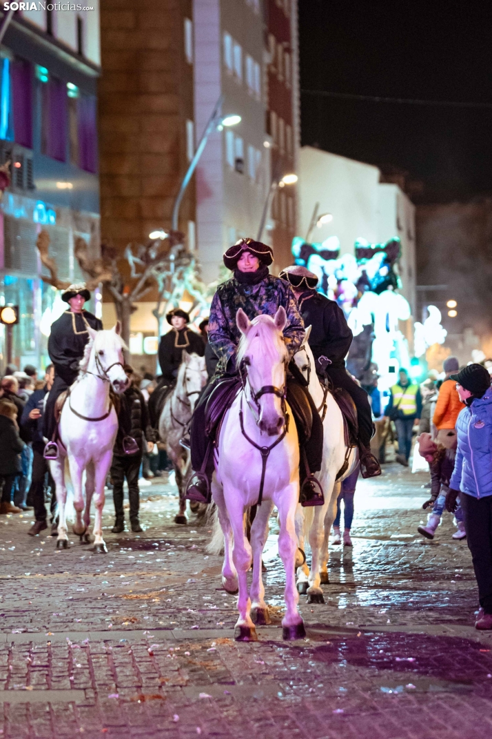 Los Reyes Magos en Soria 2025./ Viksar Fotografía