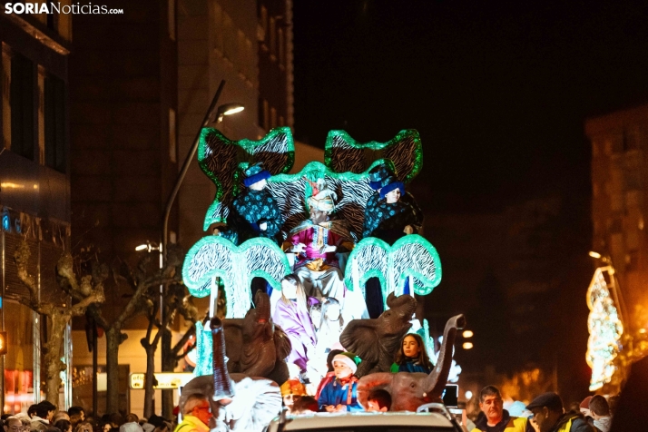 Los Reyes Magos en Soria 2025./ Viksar Fotografía