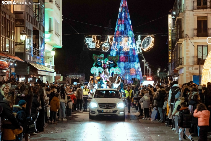 Los Reyes Magos en Soria 2025./ Viksar Fotografía