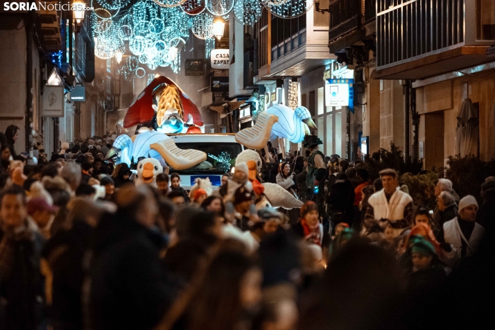 Los Reyes Magos en Soria 2025./ Viksar Fotografía