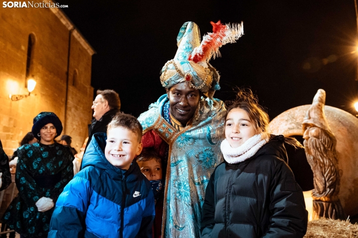 Los Reyes Magos en Soria 2025./ Viksar Fotografía