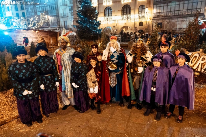 Los Reyes Magos en Soria 2025./ Viksar Fotografía