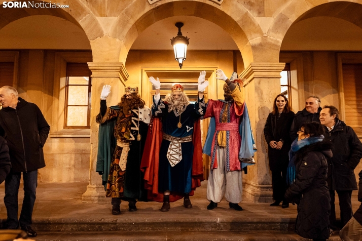 Los Reyes Magos en Soria 2025./ Viksar Fotografía