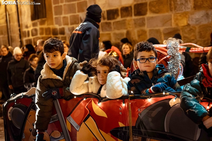 Los Reyes Magos en Soria 2025./ Viksar Fotografía