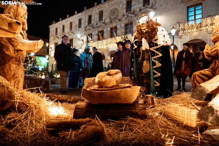 Los Reyes Magos en Soria 2025./ Viksar Fotografía