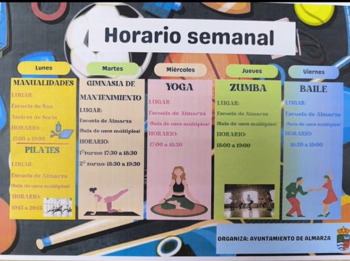 Almarza comienza el oto&ntilde;o con actividades deportivas semanales | Imagen 1