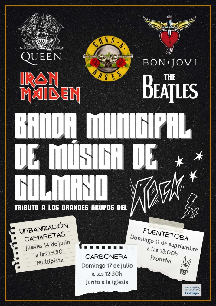 Los rockeros de Soria tienen una cita doble con la Banda de M&uacute;sica de Golmayo | Imagen 1