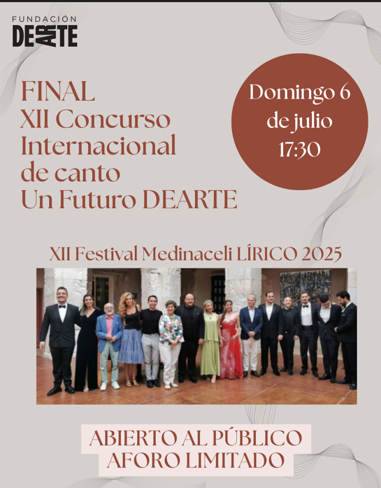 Referentes del mundo lírico decidirán la gran final del XII Concurso Internacional de Canto 'Un Futuro DEaRTE' | Imagen 1