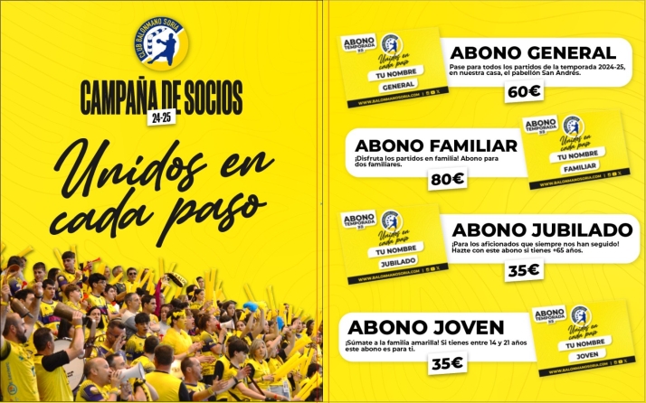 El BM Soria lanza su campa&ntilde;a de abonados: Estos son los precios | Imagen 1