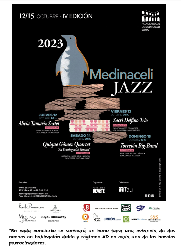 El Medinaceli Jazz sortear&aacute; ocho noches en hoteles de lujo | Imagen 1
