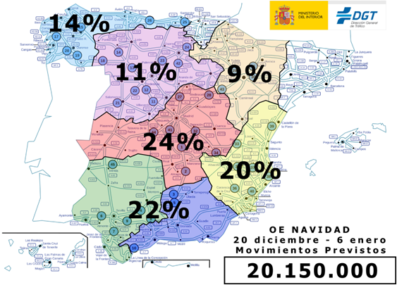 M&aacute;s de dos millones de desplazamientos previstos para esta Navidad en Castilla y Le&oacute;n | Imagen 1