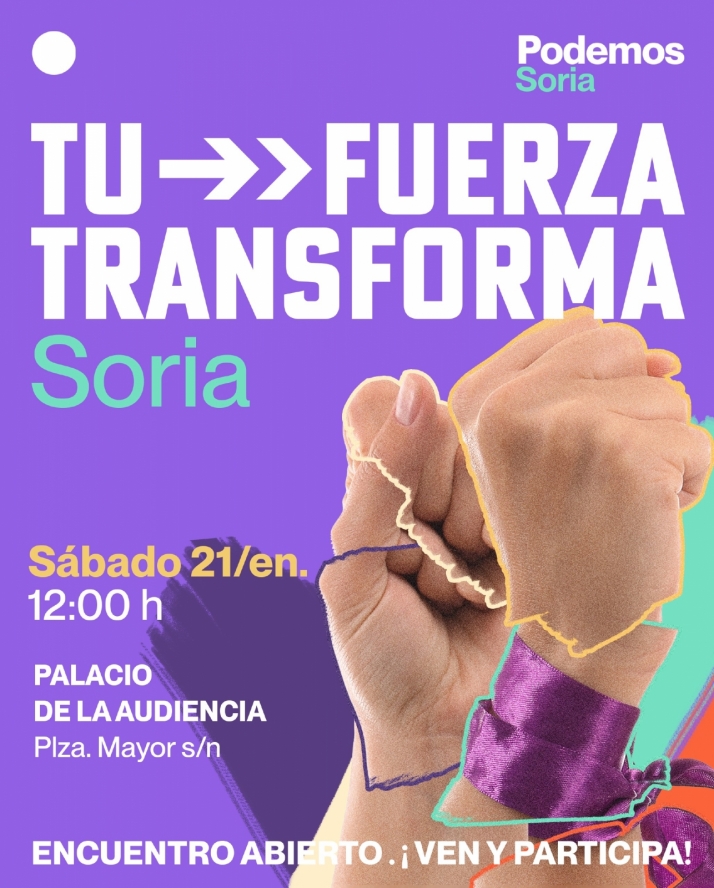 Podemos Soria celebra su noveno aniversario: alcald&iacute;as en Soria, pol&iacute;ticas novedosas o logros nacionales | Imagen 1